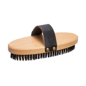 Perie cu păr din alamă și nailon, 21 × 9 cm