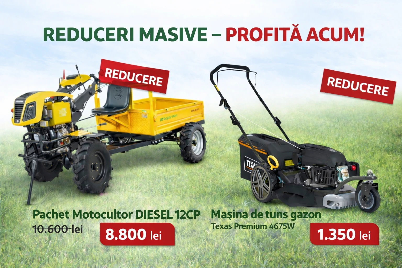 Reduceri masive - Profită acum!