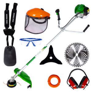 Motocositoare MF Verde cu 10 accesorii  3.5 kw  4.76 CP