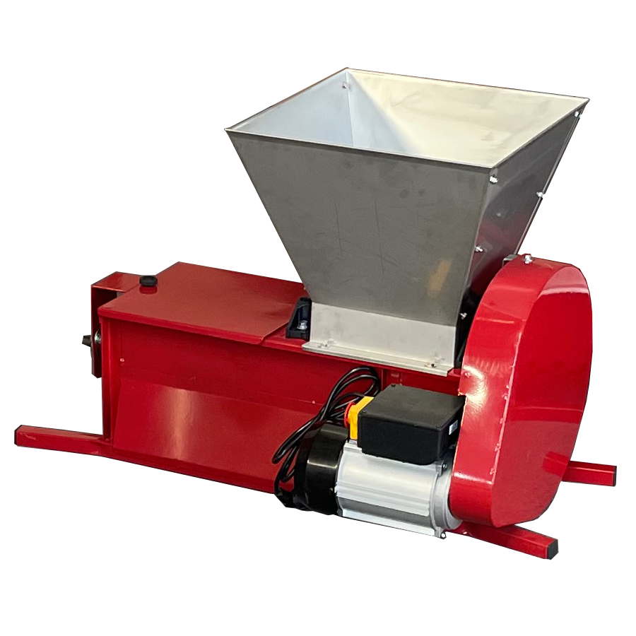 Zdrobitor  electric ZSE-30SD cu desciorchinator, cuva INOX 30L