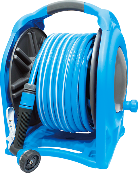 Tambur cu furtun si pistol pentru perete -Aquacraft