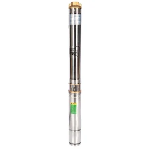 Pompa submersibila Micul Fermier, diametru 3.5", 0.75 kW, debit maxim 4500 l/h, inaltime maxima de pompare 87m, 13 turbine