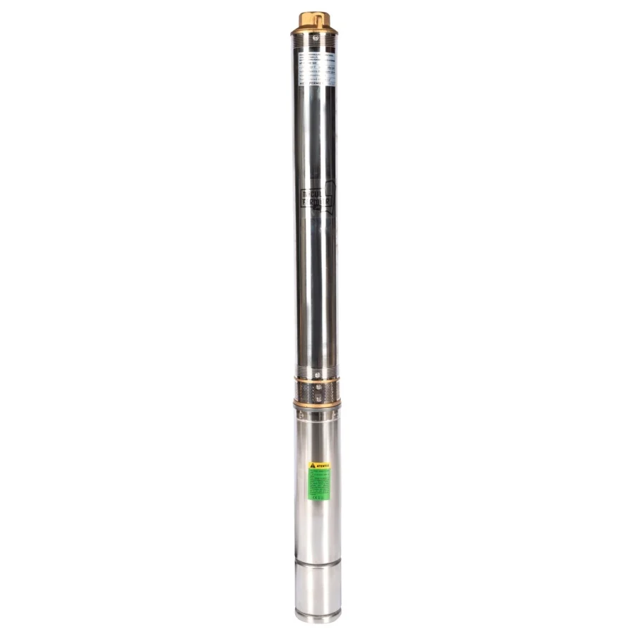 Pompa submersibila Micul Fermier, diametru 4", 1.5 kW, debit maxim 5400 l/h, inaltime maxima de pompare 150m, 19 turbine