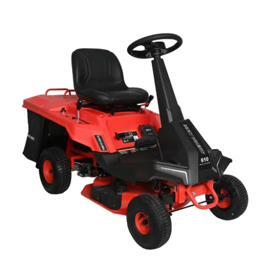 Tractoras de tuns gazon MEDIA LINE TGR 61-224 E latime de taiere 61 cm, pornire electrica, capacitate cos 150 L, 5.9 CP