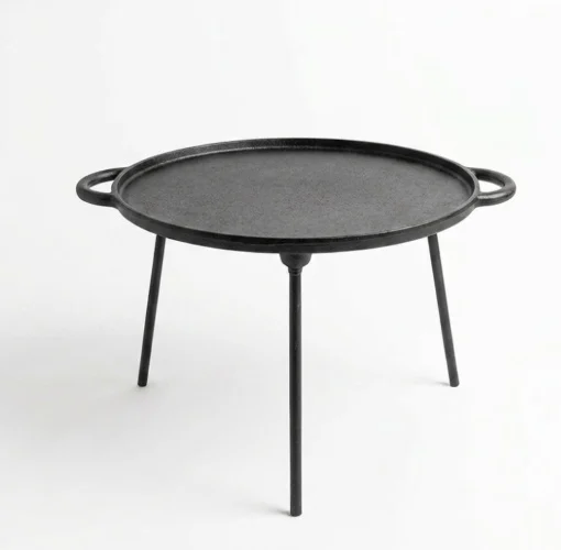 Disc Fonta Rotund cu Perete si Picioare Demontabile 34 cm, 41cm H
