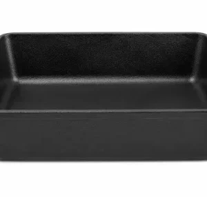 Tava pentru copt din fonta natur, lasagna, paste etc 33x23cm + protectii