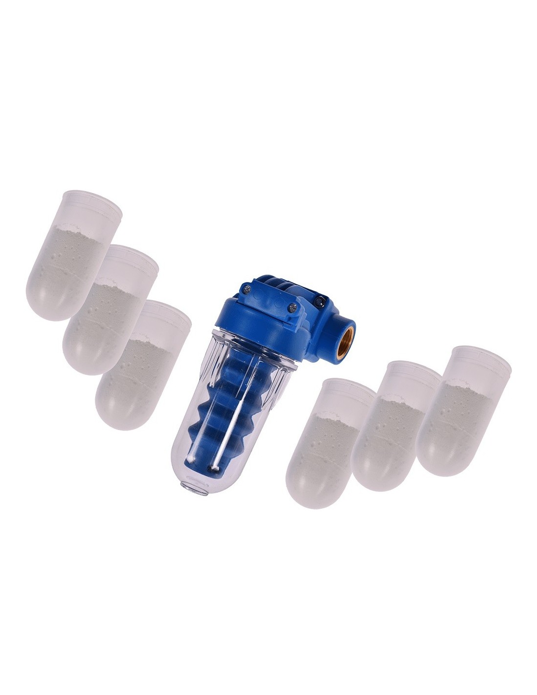 Filtru de apa Dosacal, 5 rezerve, 1/2 inch +5 rezerve
