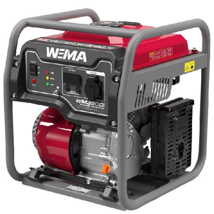 Generator curent WEIMA WM 3500i inverter putere 3.2 kW 230V benzina pornire manuala