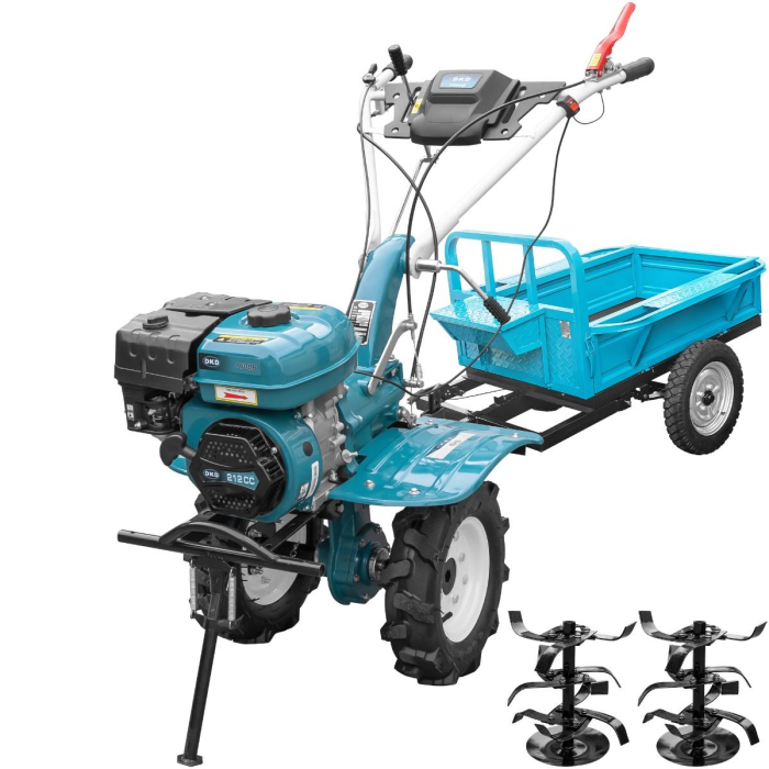 HS1000B NEW( 7,5 CP ROTI ATV) + REMORCA LY700